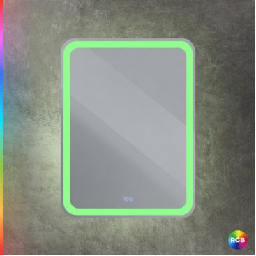 Зеркало Cezares Multicolore CZR-SPC-MC-600-800-RGB-TCH