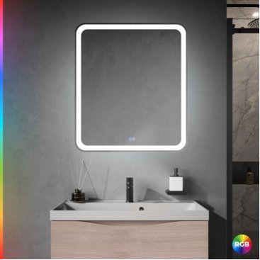 Зеркало Cezares Multicolore CZR-SPC-MC-700-800-RGB-TCH
