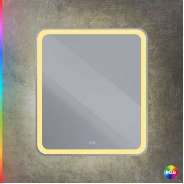 Зеркало Cezares Multicolore CZR-SPC-MC-700-800-RGB-TCH