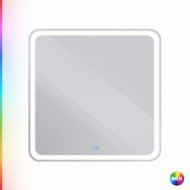 Зеркало Cezares Multicolore CZR-SPC-MC-800-800-RGB-TCH