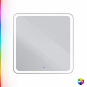 Зеркало Cezares Multicolore CZR-SPC-MC-800-800-RGB-TCH