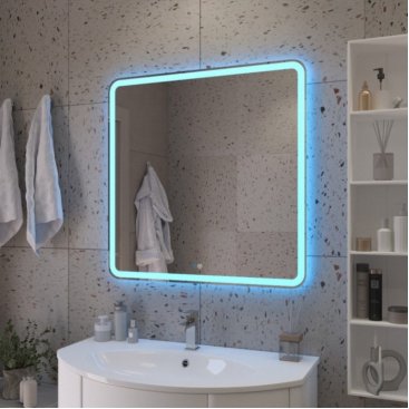 Зеркало Cezares Multicolore CZR-SPC-MC-800-800-RGB-TCH