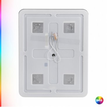 Зеркало Cezares Multicolore CZR-SPC-MC-800-800-RGB-TCH