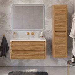 Мебель для ванной Cezares Relax 100-W0 дуб карамел...