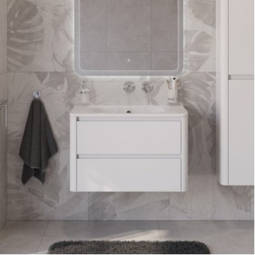 Мебель для ванной Cezares Relax 80-W0 Bianco Lucido