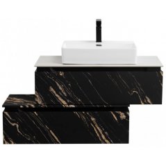 Тумба с раковиной Cezares Slider 100-SLD-100/48-BO...