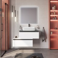 Мебель для ванной Cezares Slider 80-SLD-80/48-MNO-PI Bianco Opaco