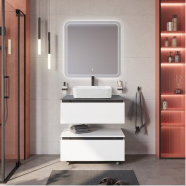 Мебель для ванной Cezares Slider 80-SLD-80/48-MNO-PI Bianco Opaco