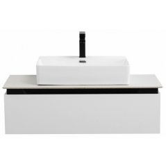 Тумба с раковиной Cezares Slider 100-SLD-100/48-BO...
