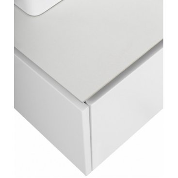 Тумба с раковиной Cezares Slider 100-SLD-100/48-BO-PI Bianco Opaco