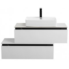 Тумба с раковиной Cezares Slider 100-SLD-100/48-BO...