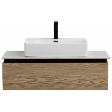 Тумба с раковиной Cezares Slider 100-SLD-100/48-BO дуб тангент