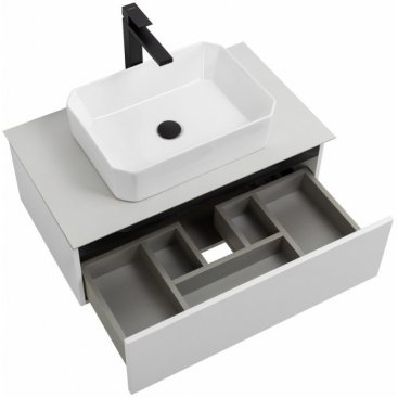 Мебель для ванной Cezares Slider 80-SLD-80/48-BO Bianco Opaco