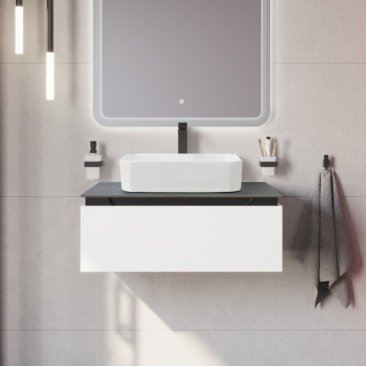 Мебель для ванной Cezares Slider 80-SLD-80/48-MNO Bianco Opaco