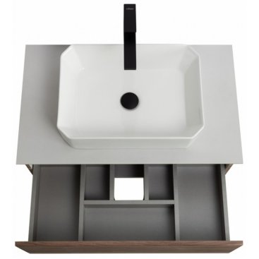 Мебель для ванной Cezares Slider 80-SLD-80/48-BO орех дымчатый
