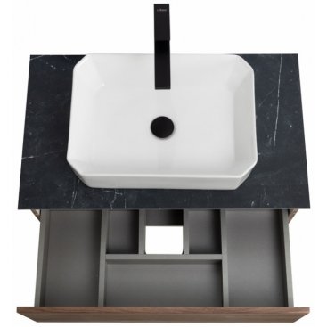 Мебель для ванной Cezares Slider 80-SLD-80/48-MNO орех дымчатый