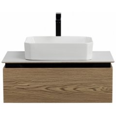 Тумба с раковиной Cezares Slider 80-SLD-80/48-BO д...