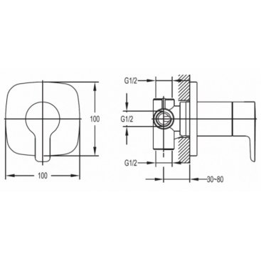 Переключатель потоков Cezares TESORO-F-DEV3