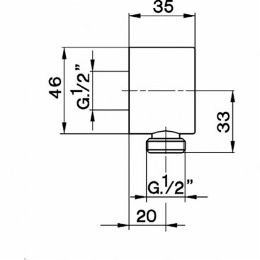 Шланговое подключение Cisal Shower DS01730021