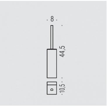 Ершик подвесной Colombo Lulu B6207.CR