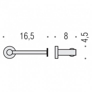 Бумагодержатель Colombo Plus W4908.NM