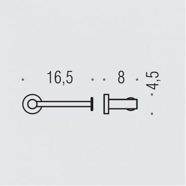Бумагодержатель Colombo Plus W4908.OM