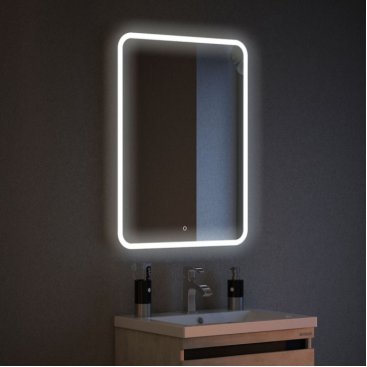 Зеркало с подсветкой Corozo Альбано 60x80 см