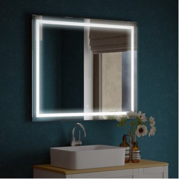 Зеркало с подсветкой Corozo Барго 100x80 см