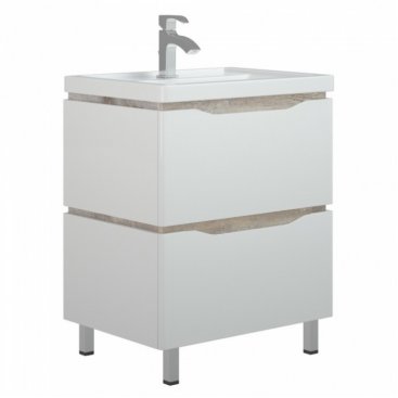 Мебель для ванной Corozo Бостон 60 см белая