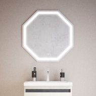 Зеркало с подсветкой Corozo Каре 70x70 см