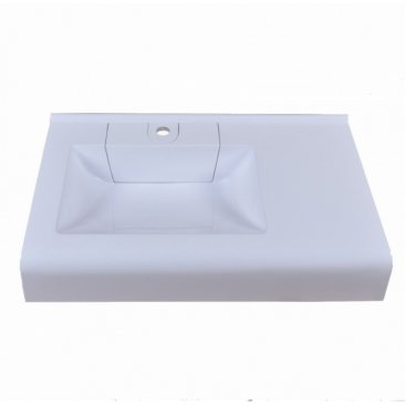 Мебель для ванной Corozo Лео 80 см белая