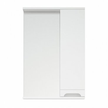 Зеркало со шкафчиком Corozo Лея 50 см белый