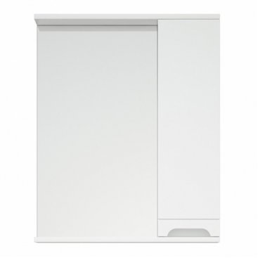 Зеркало со шкафчиком Corozo Лея 60 см белый