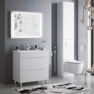 Мебель для ванной Corozo Мадисон 60 см белая