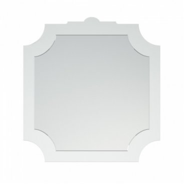 Зеркало Corozo Манойр 85 см белое