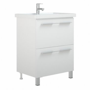 Мебель для ванной Corozo Мирэль 60 см белая
