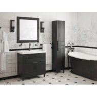 Мебель для ванной Corozo Терра 80 см графит матовый