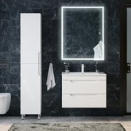 Мебель для ванной Corozo Юта 75 см подвесная белая