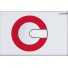 Клавиша смыва Creavit Power GP5001.01 (белый, красный) ++4 034 ₽