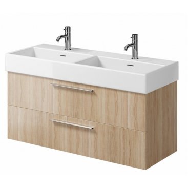 Мебель для ванной Creto Tivoli Soft 120 см двойная раковина