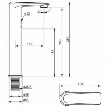 Смеситель для раковины Damixa Jupiter 770280000