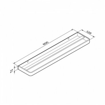 Полотенцедержатель Damixa Jupiter DA77336400