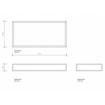 Лоток универсальный Decor Walther Brownie Tab M