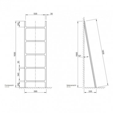 Полотенцедержатель напольный Decor Walther Stone HTLA