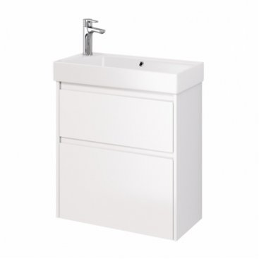 Мебель для ванной Dreja Slim 65 см белая