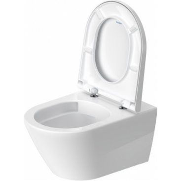 Унитаз Duravit D-Neo Rimless 2577090000 с крышкой микролифт (уценка)