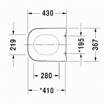 Крышка-сиденье Duravit Happy D.2 0064591300 микролифт