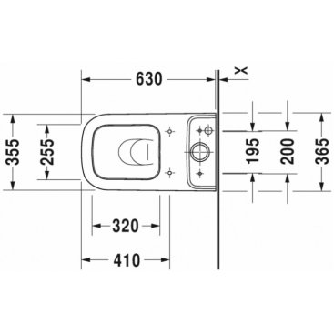 Унитаз-компакт Duravit Happy D.2 2134090000+934000005