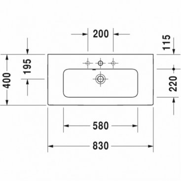 Мебель для ванной Duravit Ketho 80