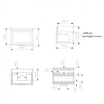 Мебель для ванной Eban Paola 60 цвет bianco assoluto